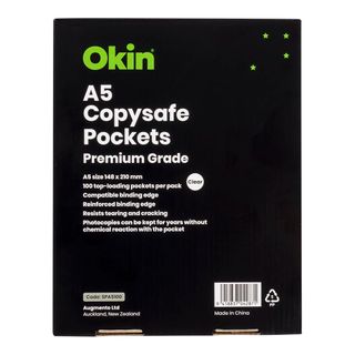 Okin Copysafe Pockets Premium A5