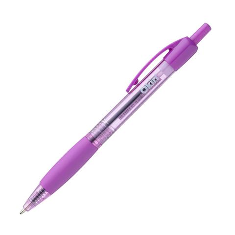 Okin Ballpoint Retractable Pen Purple