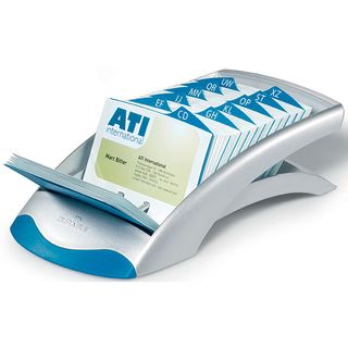 DURABLE VISIFIX DESK BUSINESS CARD FILE