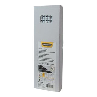Fellowes Plastic Binding Coils 8mm White