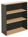 BOOKCASE FIRSTLINE 900X900MM 2 SHELF