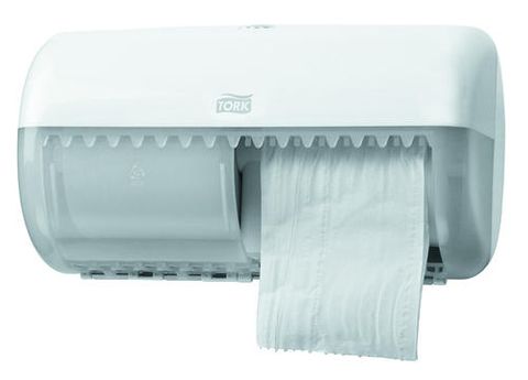 TOILET TISSUE DISPENSER TORK T4 WHITE