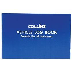 COLLINS VEHICLE LOG BOOK 40 LIMP 24 PAGE