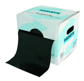 RUBBISH BAG ON A ROLL BLACK 780 X 1020MM