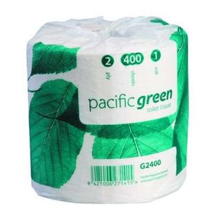 TOILET TISSUE PACIFIC GREEN 2 PLY CTN/48
