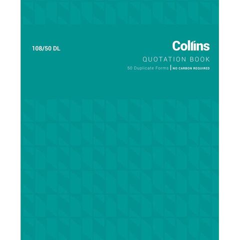 COLLINS QUOTATION BOOK 108/50DL