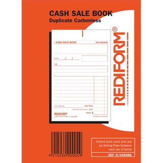 REDIFORM CASH SALE BOOK R/CASHBK