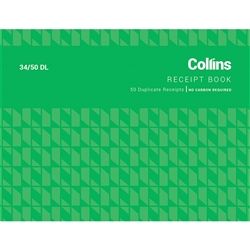 COLLINS CASH RECEIPT 45/50DL