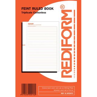REDIFORM FEINT RULED BOOK R/SFEINT3