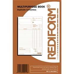 REDIFORM MULTIPURPOSE BOOK R/MULTIBK2