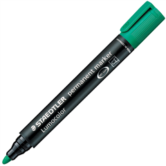 STAEDTLER MARKER PERM 352 GREEN  BULLET