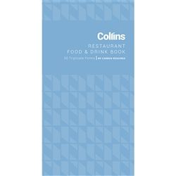 COLLINS RESTAURANT FOOD & DRINK BOOK TL