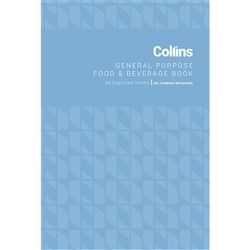 COLLINS G/ PURPOSE FOOD & BEV BOOK DUP