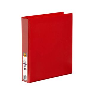 MARBIG INSERT BINDER A4/2D/38MM RED