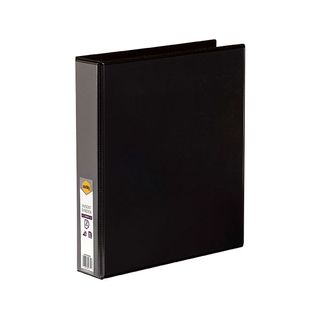 MARBIG INSERT BINDER A4/2D/38MM BLACK