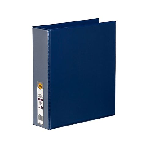 MARBIG INSERT BINDER A4/3D/50MM BLUE