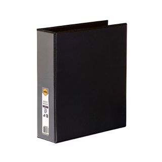 MARBIG INSERT BINDER A4/4D/50MM BLACK