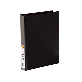 MARBIG INSERT BINDER A4/2D/25MM BLACK