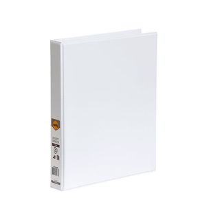 MARBIG INSERT BINDER A4/4D/25MM WHITE