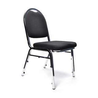 VISITOR CHAIR BURO BANQUET BLACK NO ARMS