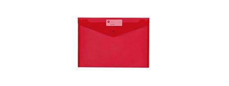 MARBIG DOCULOPE DOCUMENT WALLET A4 RED