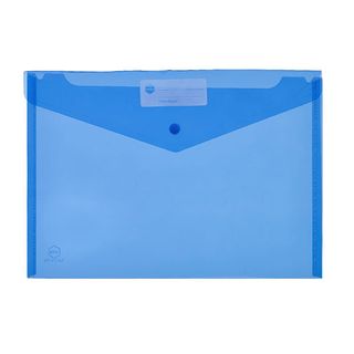 MARBIG DOCULOPE DOCUMENT WALLET A4 BLUE