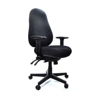 BURO PERSONA CHAIR BLACK WTH ARMS