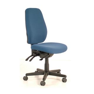 BURO AURA ERGO+ CHAIR DARK BLUE NO ARMS