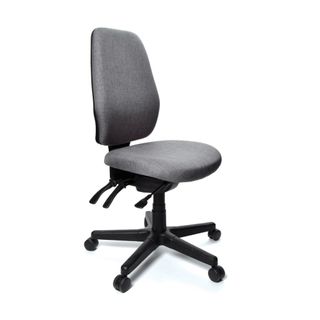 BURO AURA ERGO+ CHAIR DARK GREY NO ARMS