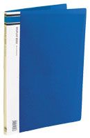DISPLAY/CLEAR BOOK FM BLUE A4 10 POCKET