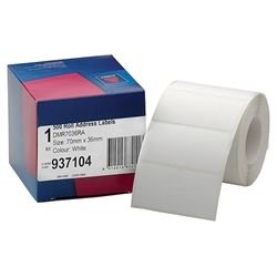 AVERY ROLL ADDRESS LABELS 70X36 BX/500