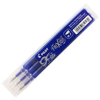 PILOT FRIXION PEN REFILLS 0.7 BLUE 3PK