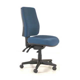 CHAIR BURO ROMA HIGHBACK 3 LEVER NAVY