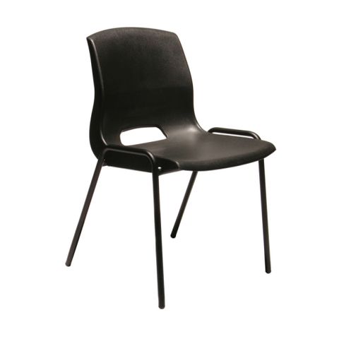 BURO QUAD VISITOR CHAIR BLACK