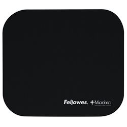 MOUSE PAD FELLOWES MICROBAN BLACK