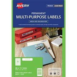 AVERY MULTIPURPOSE LABEL L7656 PK25