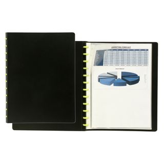 MARBIG KWIK ZIP DISPLAY BOOK A4