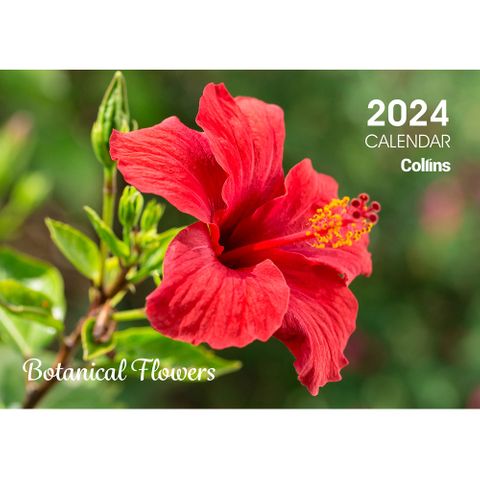ColliNS Wall Calendar A4 NZ Floral E/Y