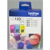 INK CARTRIDGE BROTHER LC-133CL3PK COLOUR
