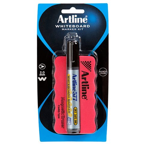 WHITEBOARD MARKER & MAGENTIC ERASER SET