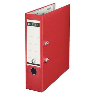 180 LEVER ARCH FILE RED A4 LEITZ