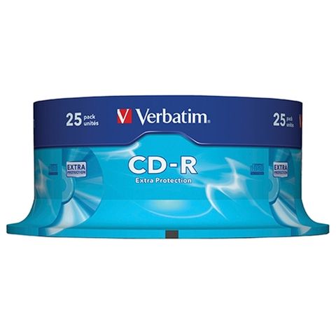 VERBATIM CD-R 700MB 52X SPINDLE 25