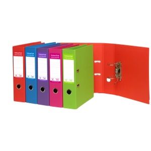 LEVER ARCH FILE COLOURHIDE BLUE A4 PE