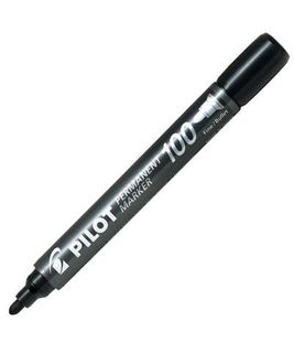 PILOT 100 PERMANENT MARKER BLACK BULLET