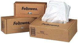 FELLOWES SHREDDER BAGS 22-26L 100PK