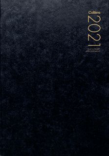 COLLINS DIARY A41A BLACK ODD YEAR 2023