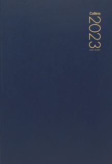 COLLINS DIARY A42 NAVY ODD YEAR