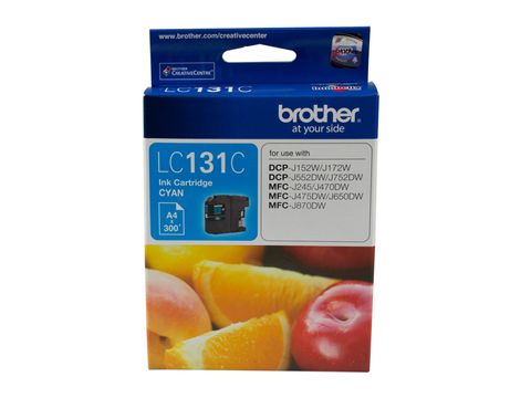 INKJET CARTRIDGE BROTHER LC-131C CYAN