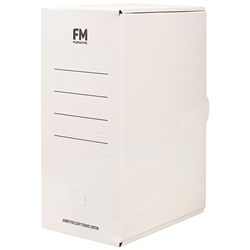 STORAGE CARTON FM WHITE JUMBO FOOLSCAP