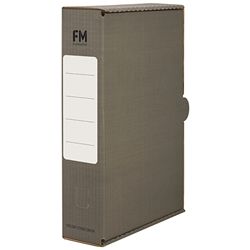 STORAGE CARTON FM GREY FOOLSCAP